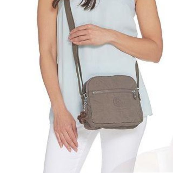 Kipling Bags Nwt Kipling Triple Compartment Crossbody Bag With